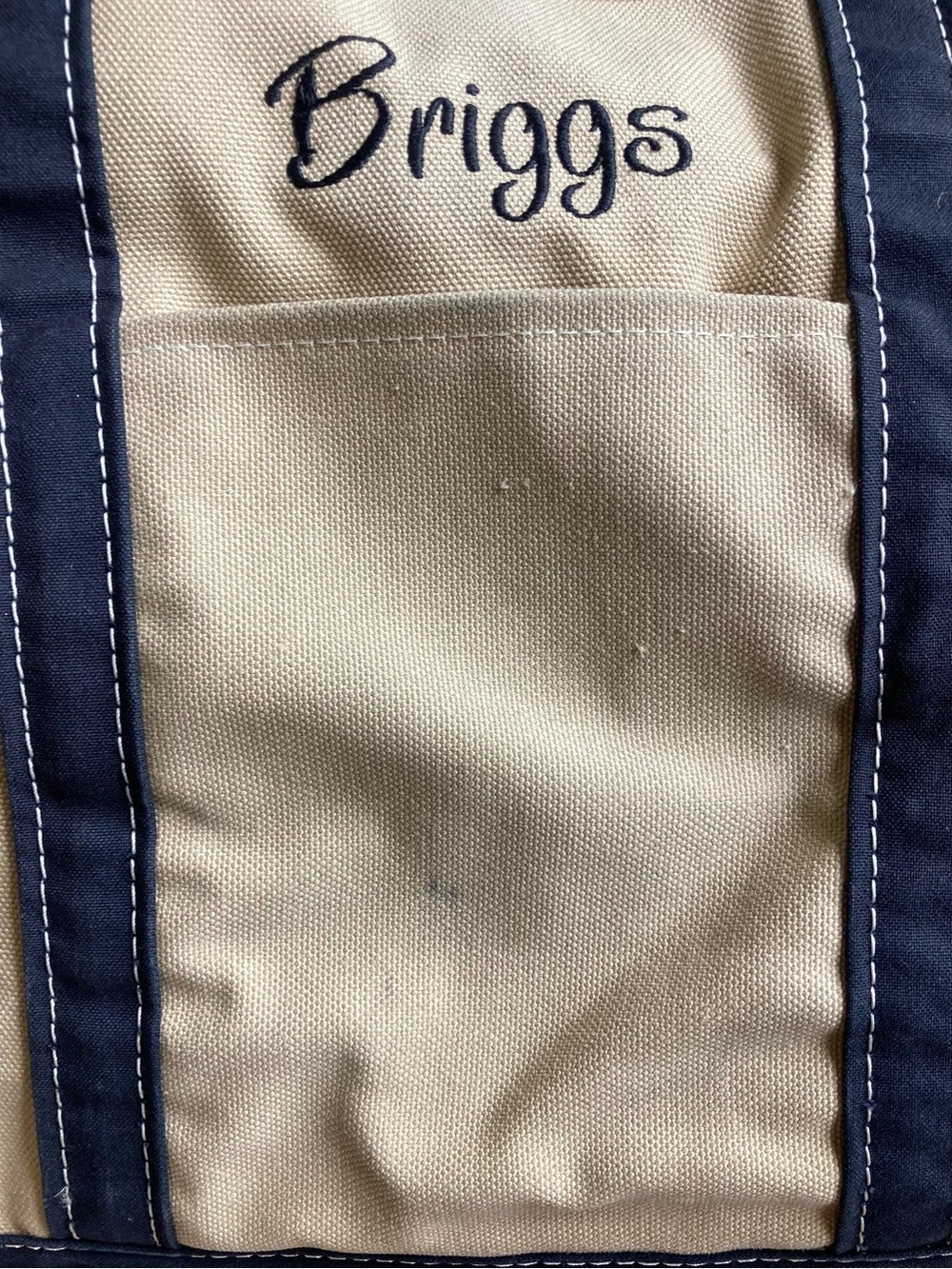Vintage L.L. Bean 90’s Canvas Boat and Tote Bag - Picture 4 of 12